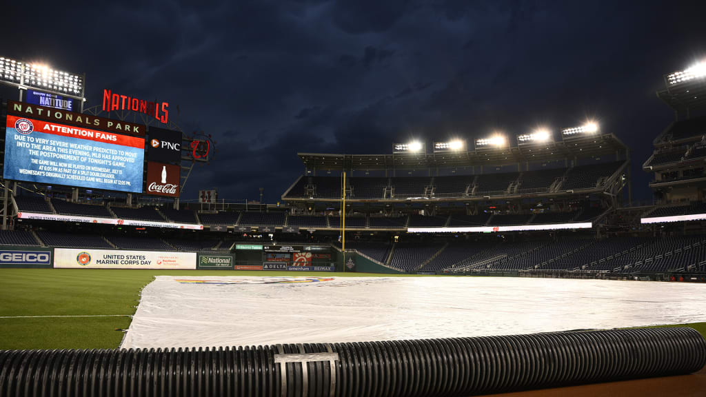 Phillies-Nationals series opener postponed due to inclement