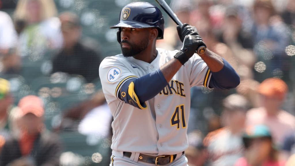 Jackie Bradley Jr. 2021 Game-Used Road Grey Jersey (07/03/21: 5th SB of  Season; Brewers Extend Win Steak to 11)