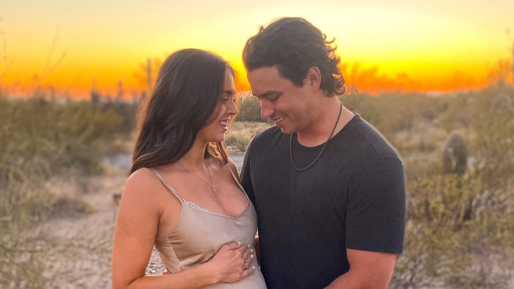 Gonzales and his wife, Monica, are expecting their first child in July