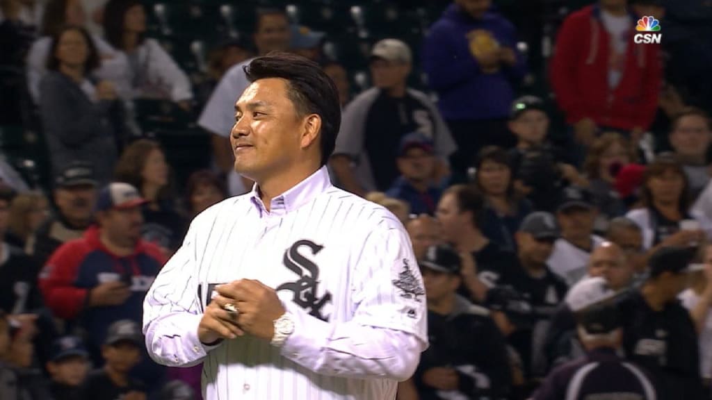 Tadahito Iguchi honored by White Sox