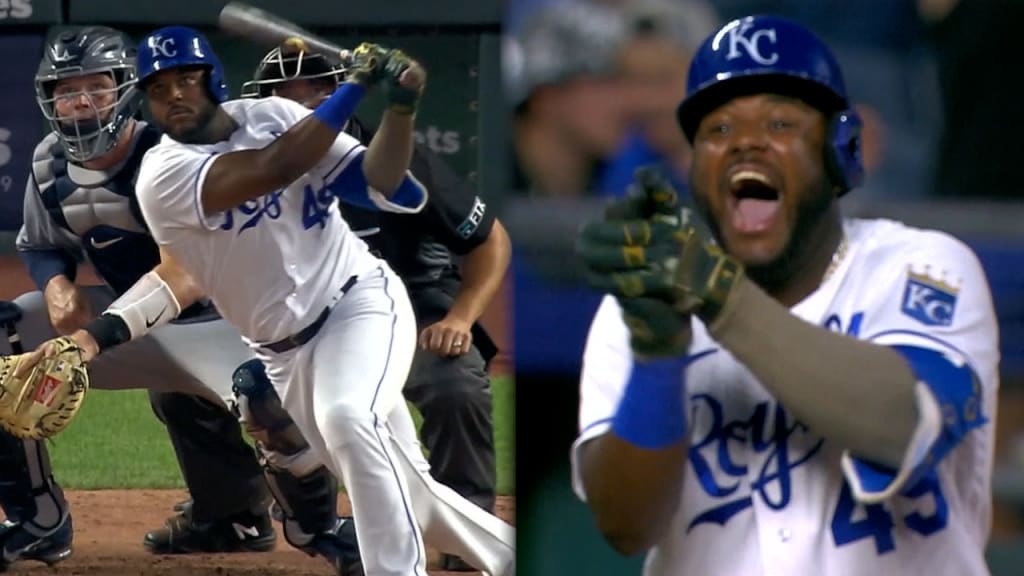 Perez, Santana homer in Royals' 9-8 victory over Tigers