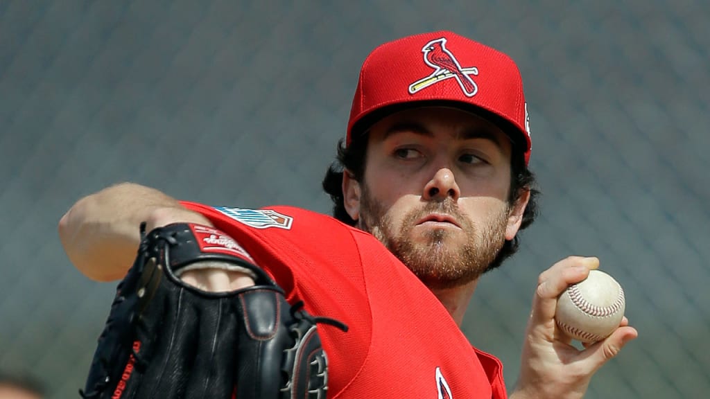 Tim Cooney, one of six Cards cut from Major League camp Sunday, pitched three scoreless innings this spring. (AP)