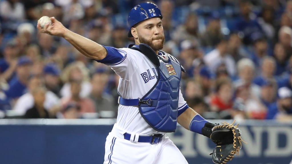 Russell Martin's neck issue is unrelated to the nerve problem that sidelined him earlier this season. (Getty)