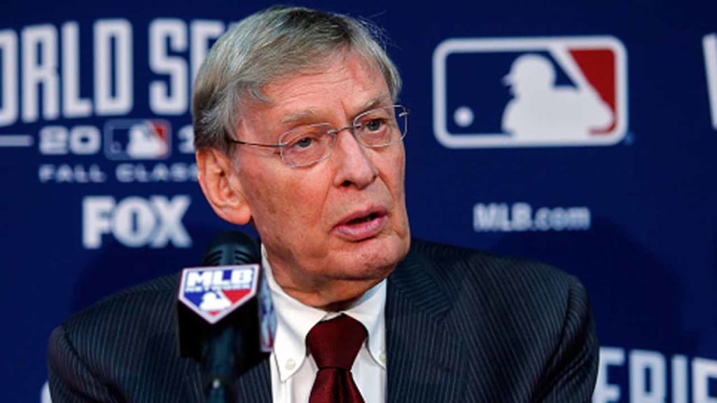 Former MLB Commissioner Bud Selig on Wednesday night was presented with the Lifetime Achievement Award at the Ninth Annual Sports Business Awards Dinner in New York City. (Getty Images)