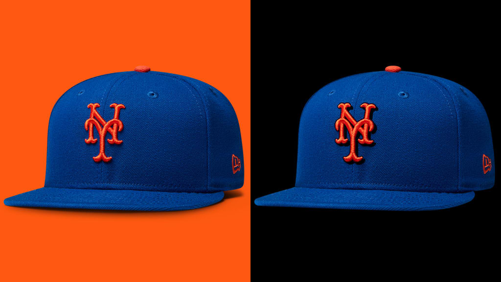 The one thing Halfacre wanted to see? The Mets' classic cap with a drop shadow.

Here's a side-by-side recreation of the current cap next to a mockup of what it would look like with a drop shadow.