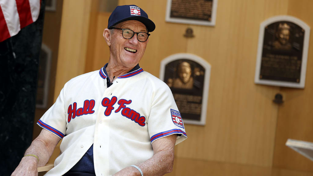 Kaat first appeared on a Hall of Fame ballot in 1989, and although it took more than three decades before he finally received the call welcoming him to Cooperstown, he says that the length of the journey made it that much more rewarding. “I have so many more people who are as happy for me as I am happy,” the 83-year-old says. (Photo Credit: New York Yankees)