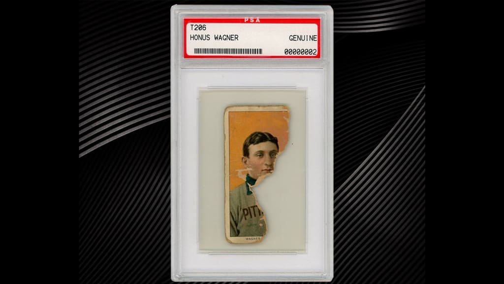 Half of Honus Wagner card sells for $475000