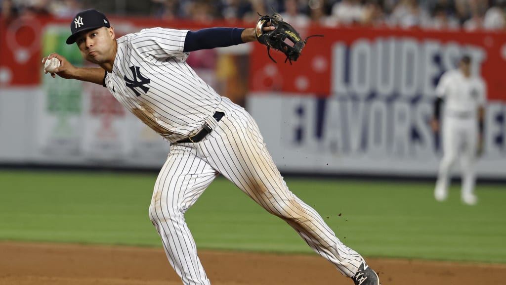 “The Yankees mean a lot to me. I’m proud to be here.” -- Isiah Kiner-Falefa