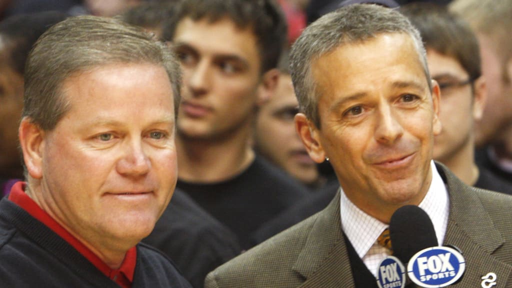After vocal cord surgery, Reds television play-by-play voice Thom Brennaman is ready to put that voice back to work again. He'll call Saturday's game against the Padres. (AP)