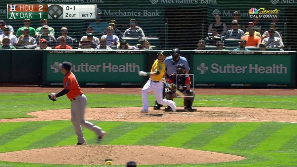 Dustin Fowler's first AB of 2018