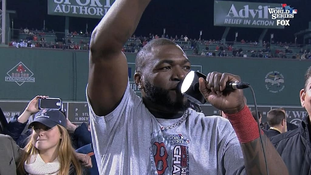 Big Papi Moment: David Ortiz Delivers 'This Is Our City' Speech After 2013  Boston Marathon Bombings