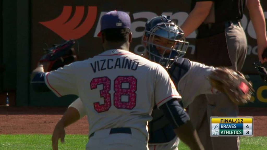 Vizcaino's 12th-inning save