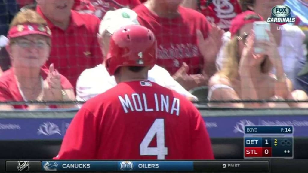 Yadier Molina will have his cast removed in February - NBC Sports