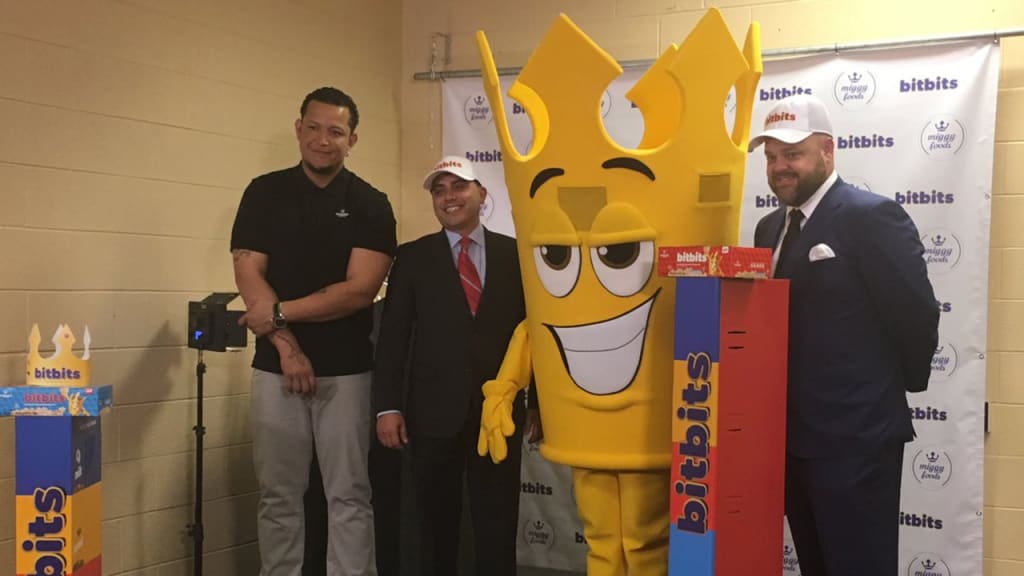 Miguel Cabrera saw his new business, Miggy Foods, as "something I can feel good about." (Tigers)