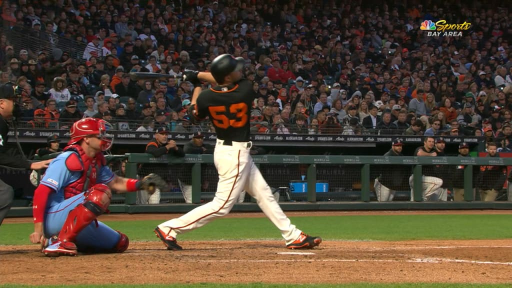 GIF of Posey's HR swing : r/SFGiants