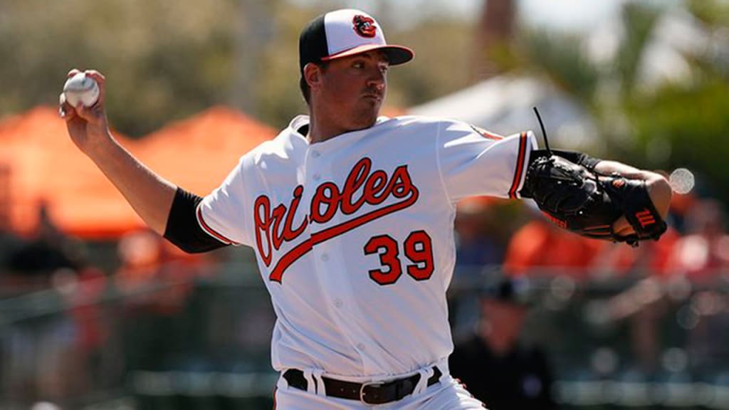 Kevin Gausman notched two strikeouts in his two-inning spring debut. (Orioles Twitter)