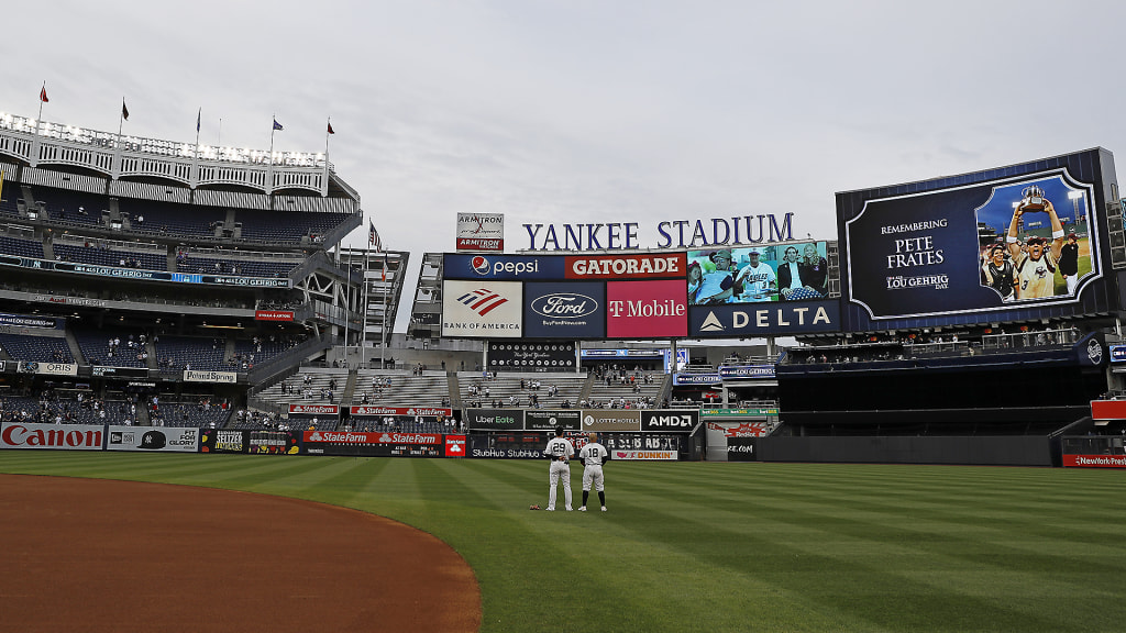 Organizers and supporters of the inaugural Lou Gehrig Day -- including the families of Pete Frates and Pat Quinn, who helped the Ice Bucket Challenge go viral in 2014 -- hope that a cure is on the horizon and that, eventually, June 2 serves merely as an annual celebration of the Iron Horse. (Credit: New York Yankees)