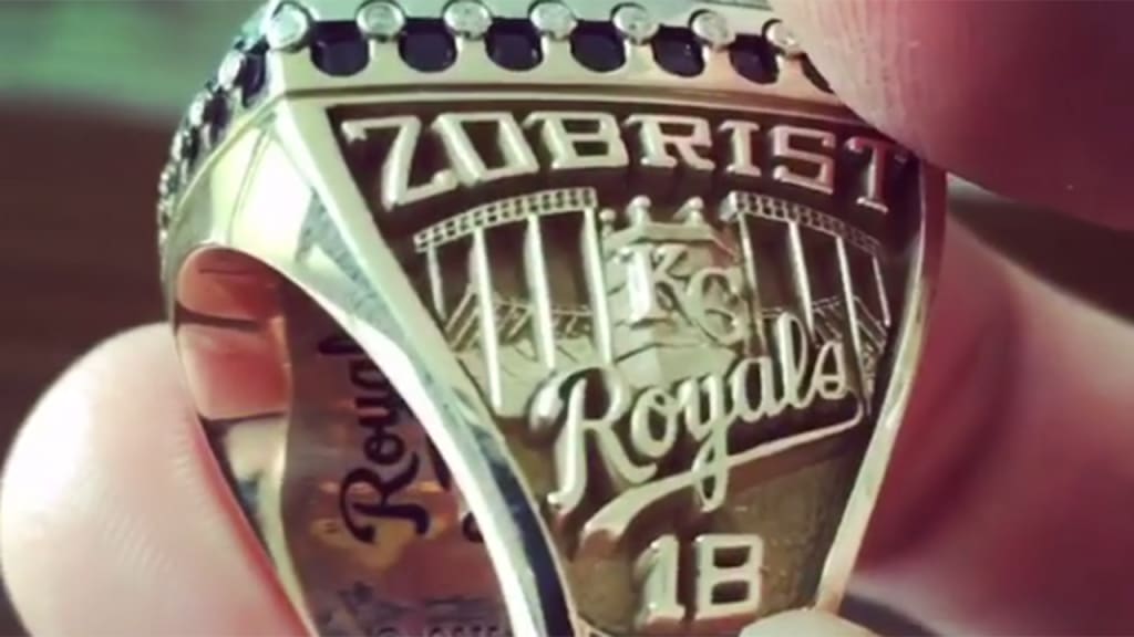 Ben Zobrist showed off his new World Series ring in an Instagram post on Tuesday. (Ben Zobrist)