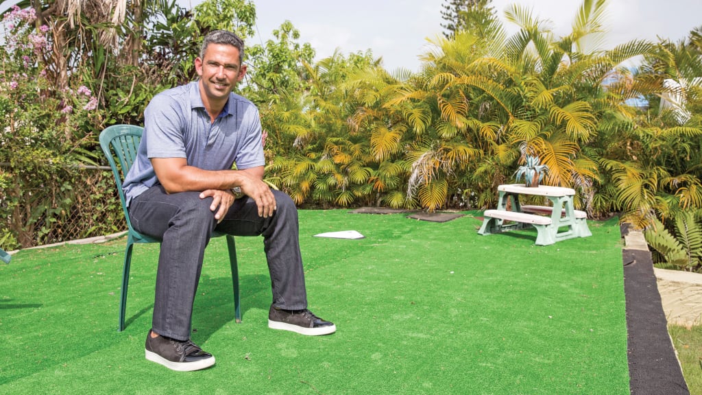 From the left-field seats of Yankee Stadium, a 12-year-old Jorge Posada made his intentions clear -- one day, he would play in the iconic Bronx ballpark. Today, he can look back proudly on a championship career in pinstripes. (New York Yankees)