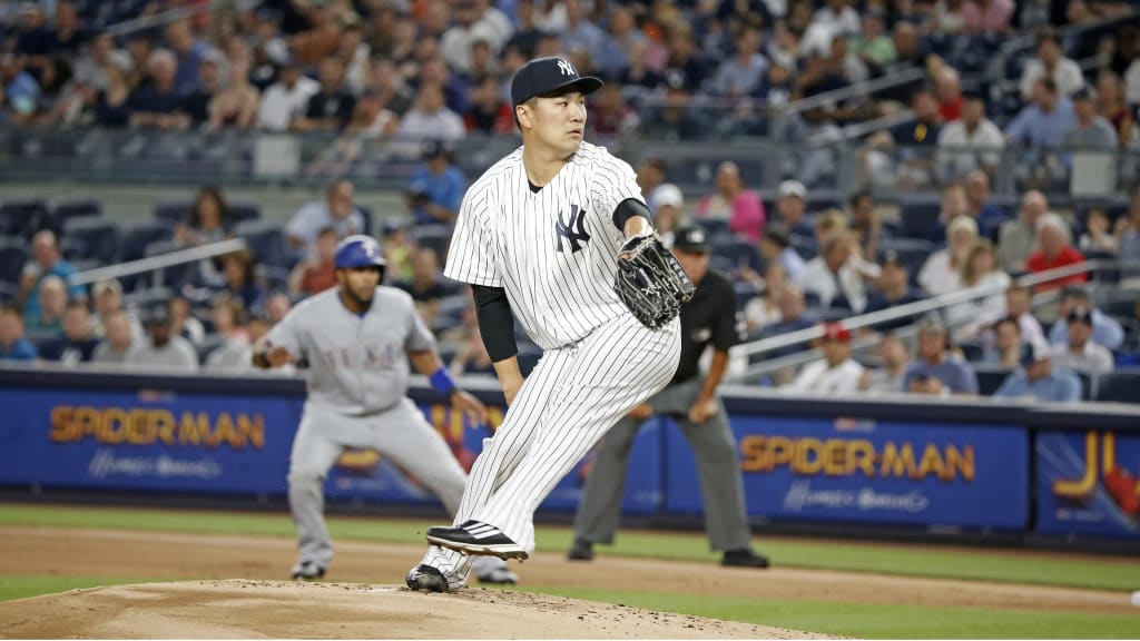 When Tanaka and Darvish matched up at Yankee Stadium, it made headlines in Japan. "It definitely became a bigger story after they pitched because they both pitched so well," said former Yankees slugger Hideki Matsui. (New York Yankees)