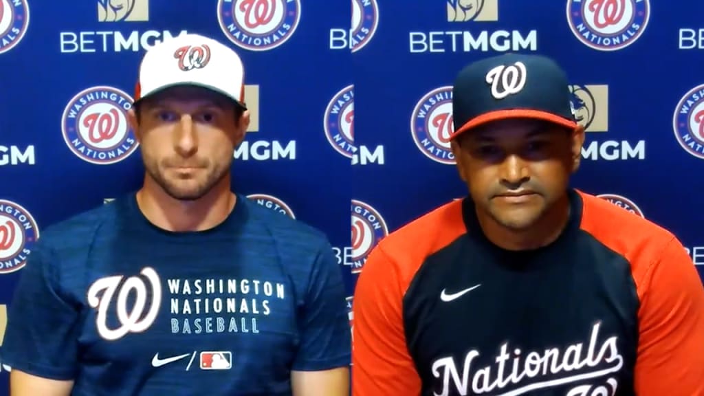 Scherzer, Martinez on mound check