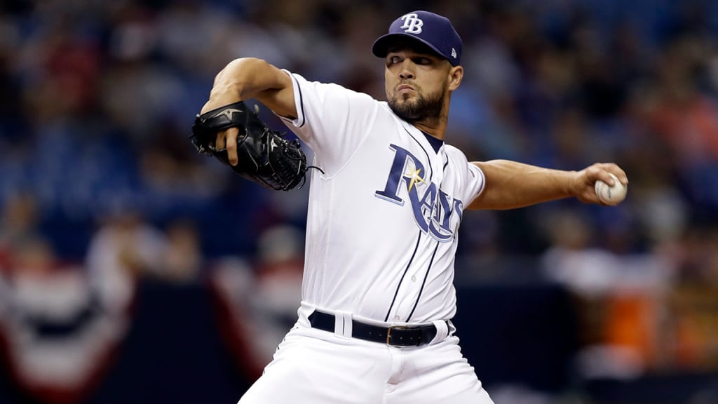 Xavier Cedeno had a 3.70 ERA and 43 strikeouts in 41 1/3 relief innings for the Rays in 2016. (AP/Chris O'Meara)