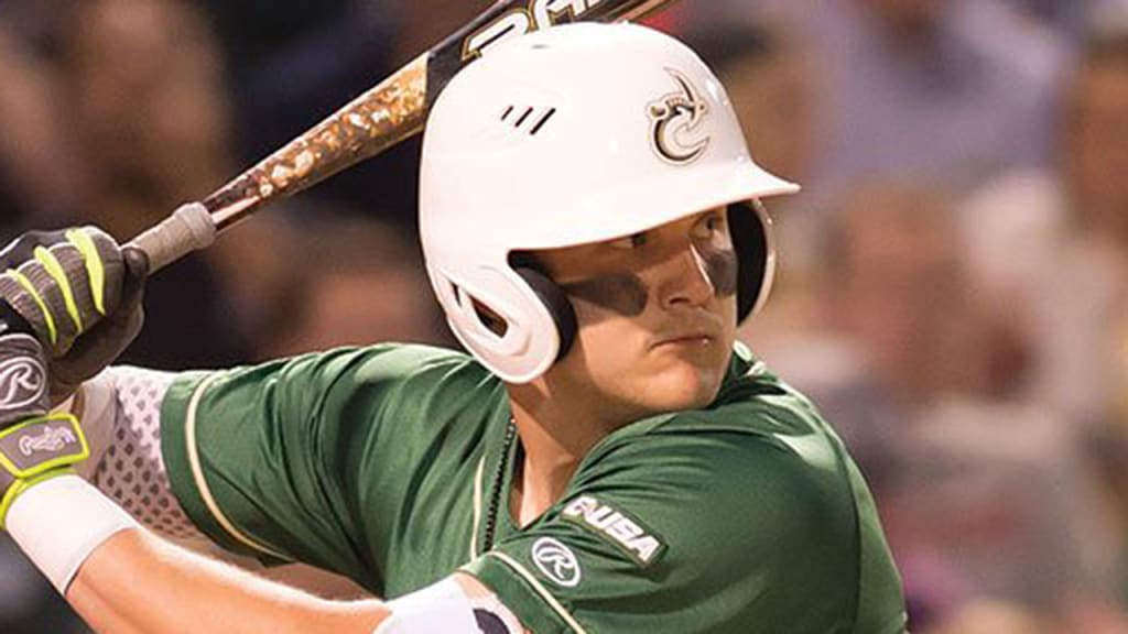 Zach Jarrett hit 13 homers and had 45 RBIs in his senior season at University of North Carolina at Charlotte. (UNC Charlotte)