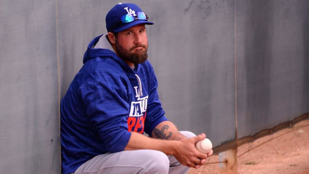 Eric Gagne is a guest pitching instructor for the Dodgers this spring. (Jon SooHoo/Dodgers)