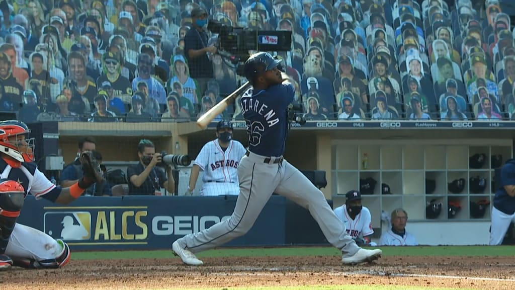 Blue Jays' George Springer rips leadoff homer in first at-bat against  Astros in Houston