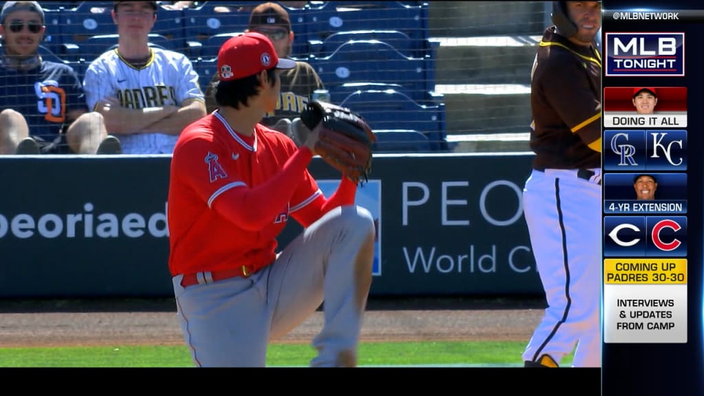 Upton, Ohtani hit milestones in Angels' 10-2 rout of Padres