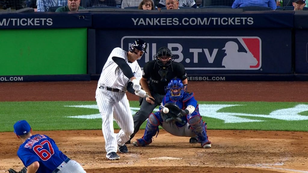 Giancarlo Stanton crushes home run as Yankees beat Rockies