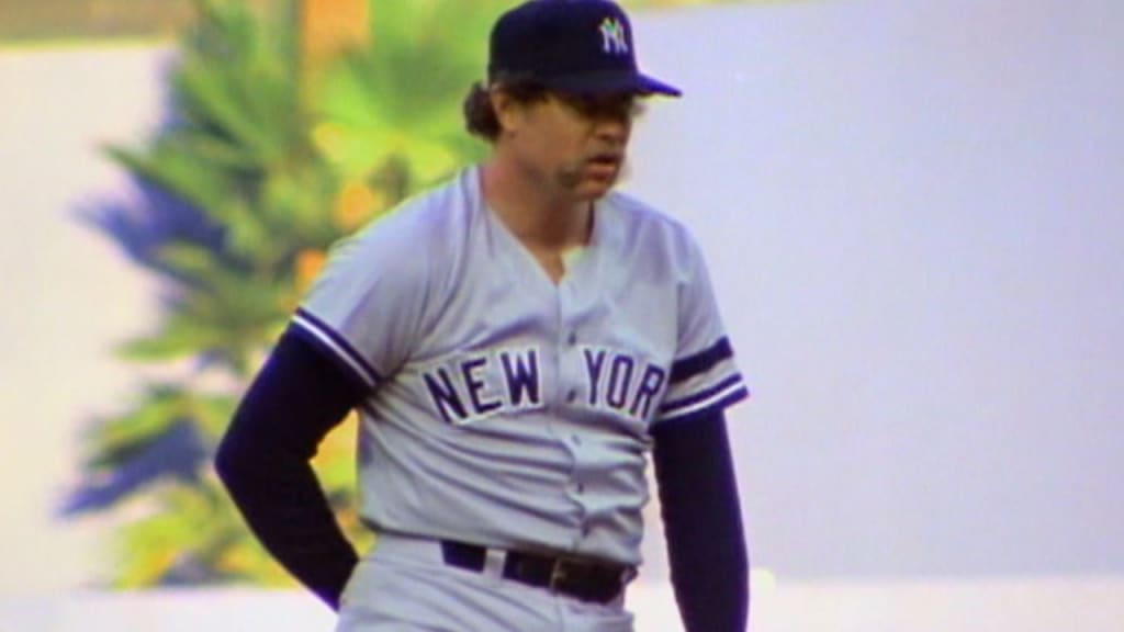 Sparky Lyle's only extra-base hit as a Yankee