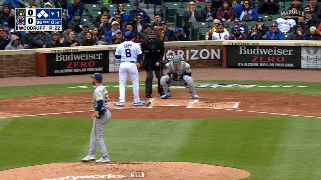 Ian Happ's bases-loaded walk