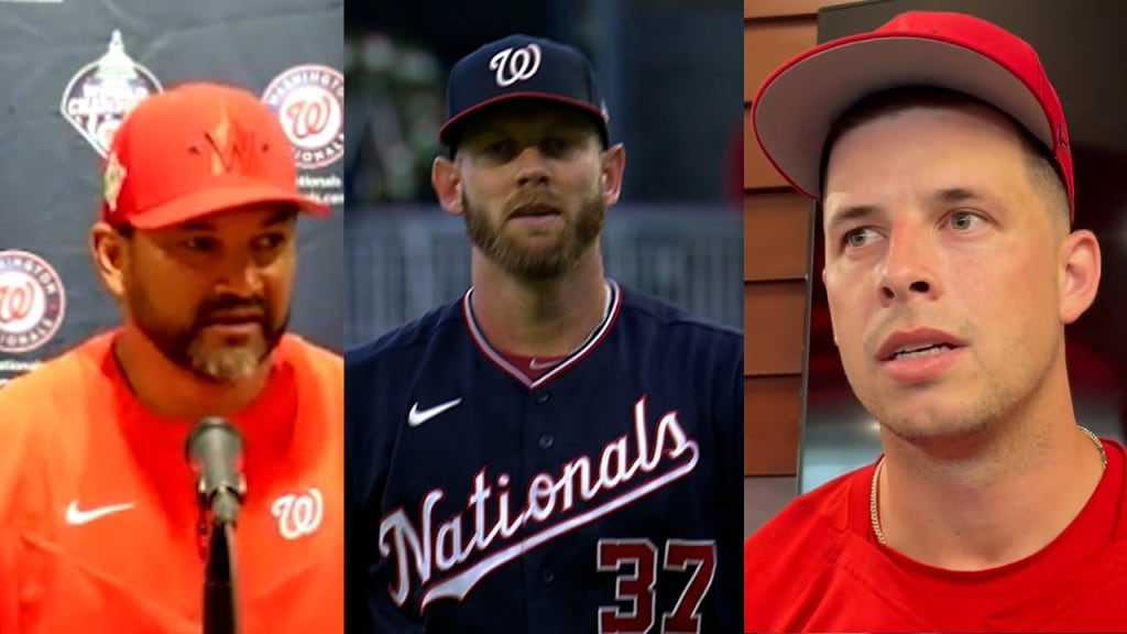 Stephen Strasburg Washington Nationals #37 Toddler Red