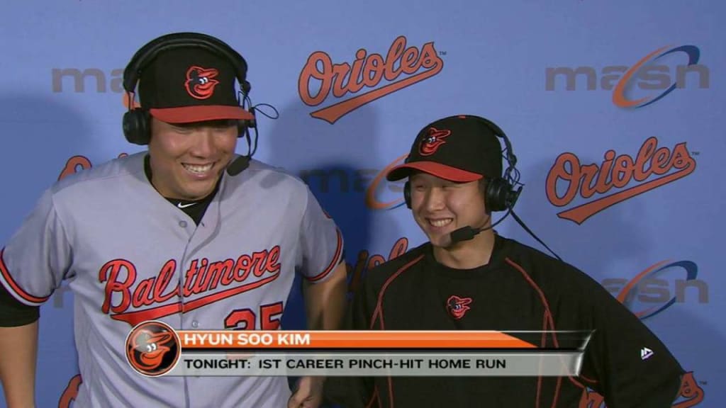 Baltimore Orioles on X: #Orioles players wore their Hyun Soo Kim T-shirts  to batting practice today. Get yours at tomorrow's game, all fans!  #Birdland  / X