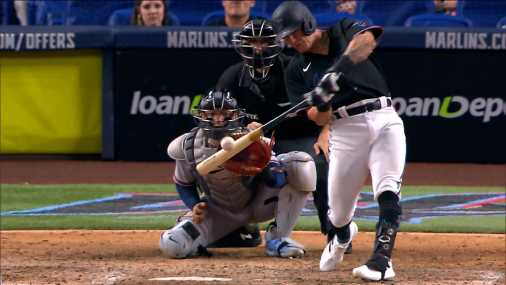 Watch: Brian Anderson continues raking, helps Marlins walk-off vs. Giants 