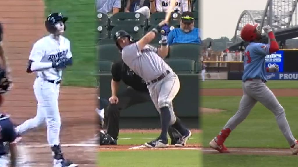 Fernando Tatis Jr. Baseball Swing - Slow Motion Home Run on Make a GIF