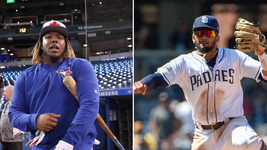 Fernando Tatis Happy For Vlad Guerrero