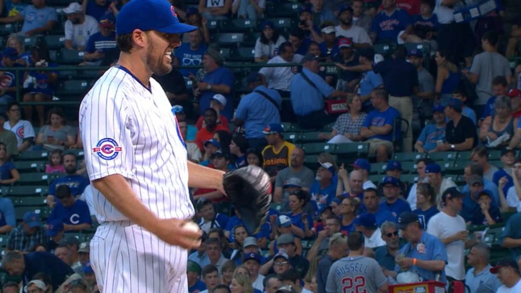 John Lackey pitches Cubs past Angels, beating his former team, 5-1 – Press  Enterprise