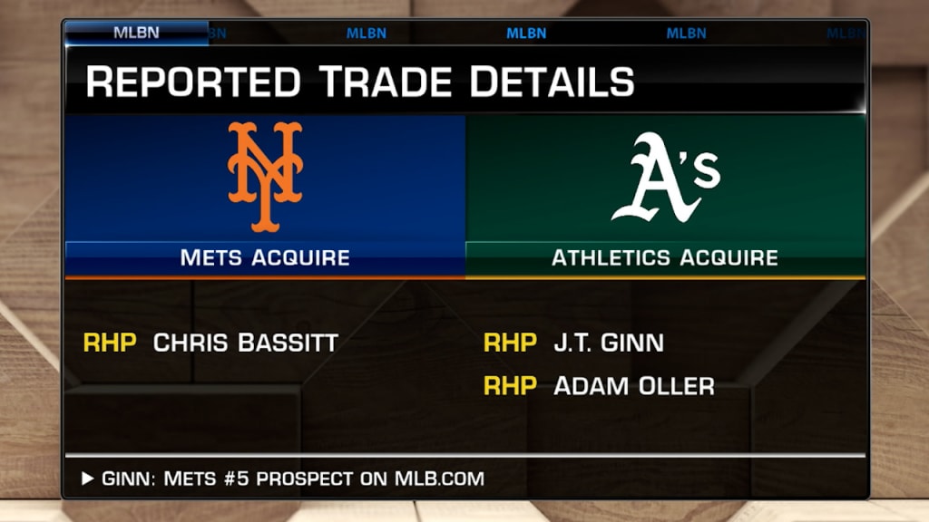 Oakland A's trade Chris Bassitt to New York Mets for two prospects -  Athletics Nation