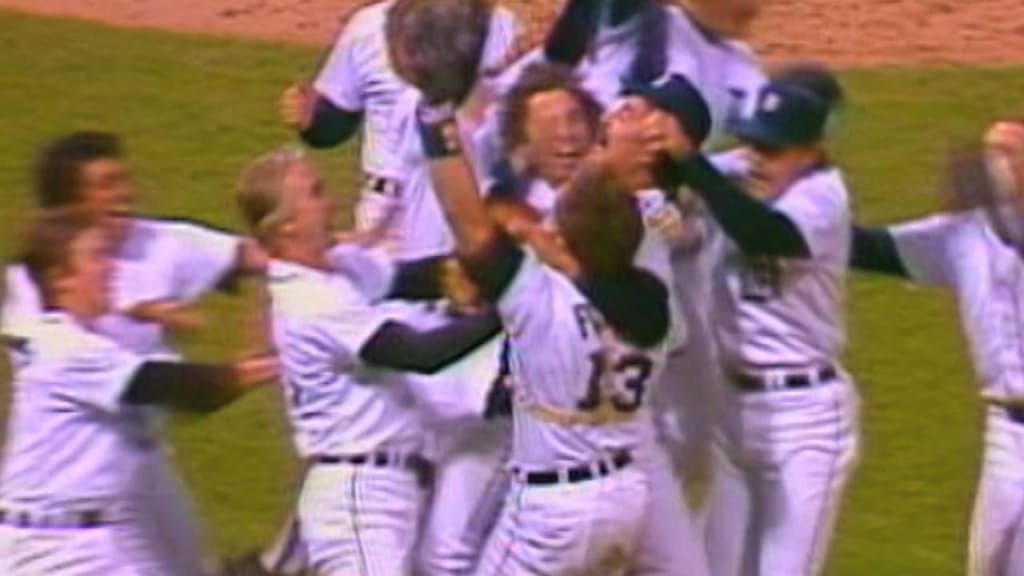 April 11, 1984: Mariners' Alvin Davis homers off Dennis Eckersley