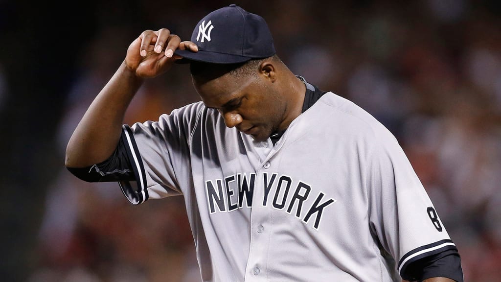 Michael Pineda fell to 1-5 with a 6.60 ERA after Tuesday's loss to the D-backs.