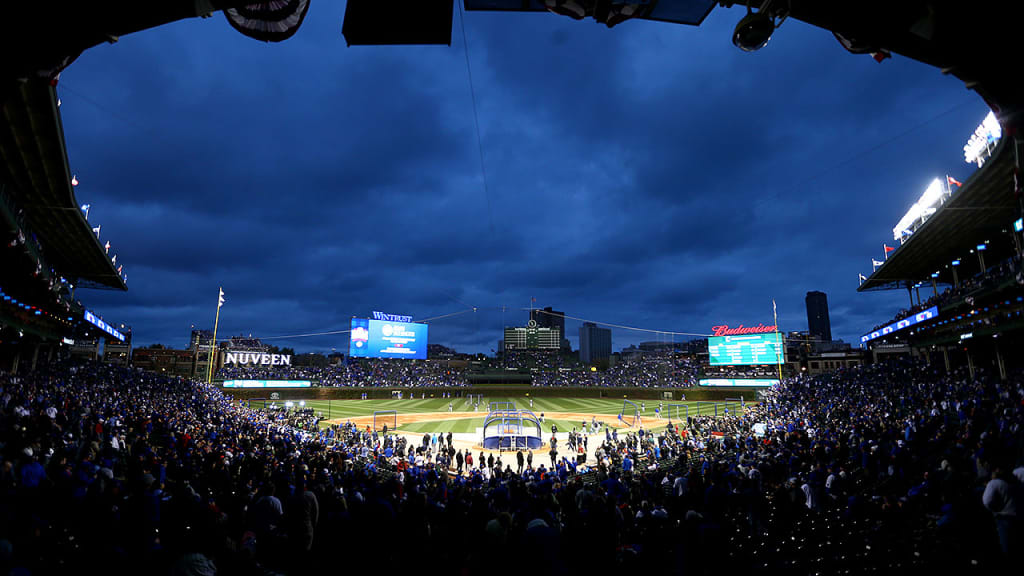 Now that the postseason is over, crews can focus on renovation projects at Wrigley Field. (Getty)