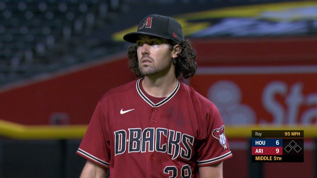 Seattle Mariners starting pitcher Robbie Ray begins his windup