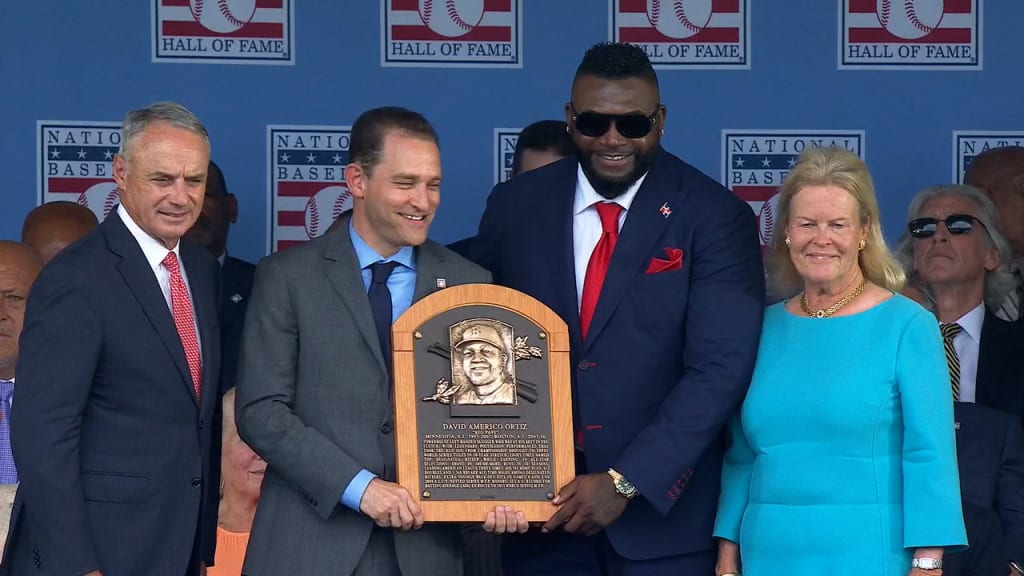 Big Papi A Big Hit At His Baseball Hall Of Fame Induction