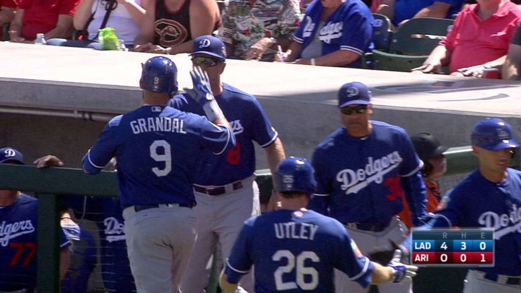 Dodgers' Grandal Still Battling Forearm Strain – Think Blue Planning  Committee