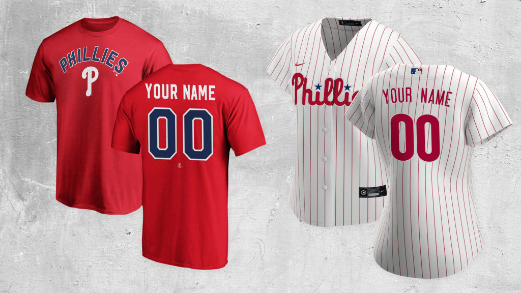 Nike Phi Phillies Personalized Youth Home Jersey