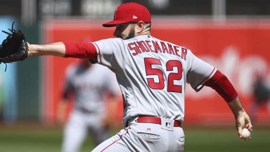 Angels right-hander Matt Shoemaker has made just one start this season. (AP)