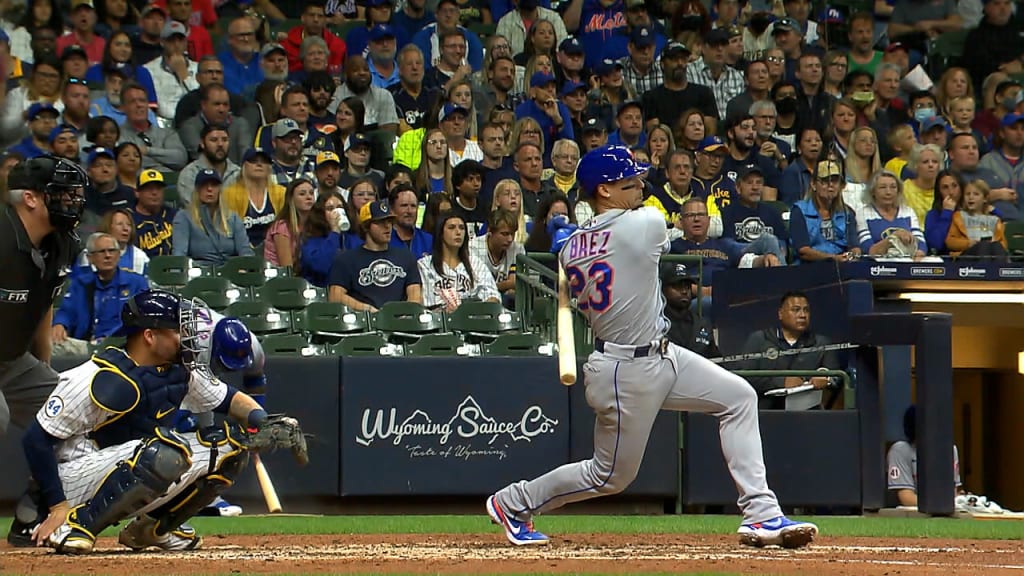 Mets' Javier Baez out vs. Nationals, but team remains optimistic