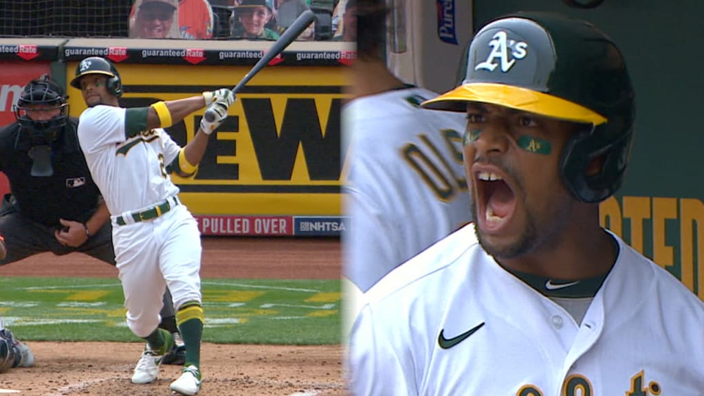 A's Khris Davis at DH vs. a lefty: 'He knows what the role is